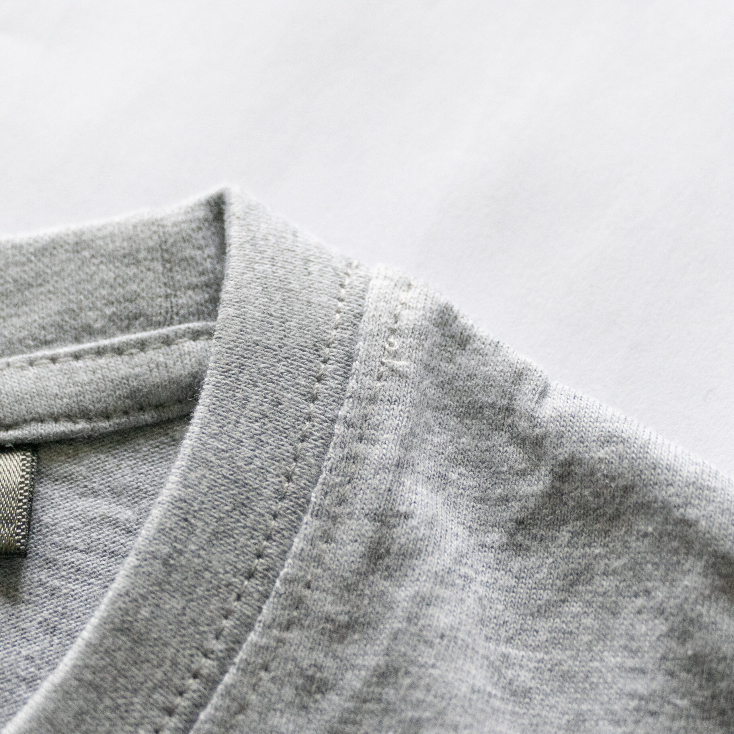 Encolure T-shirt Oxford Grey