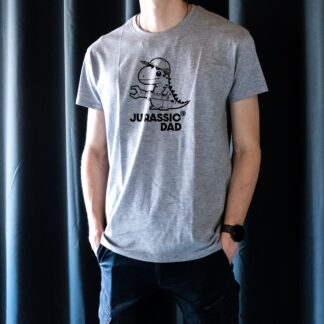 T-Shirt Papa Dinosaure - Jurassic Dad Homme