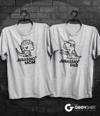 T-Shirt Parents Dinosaure - Jurassic