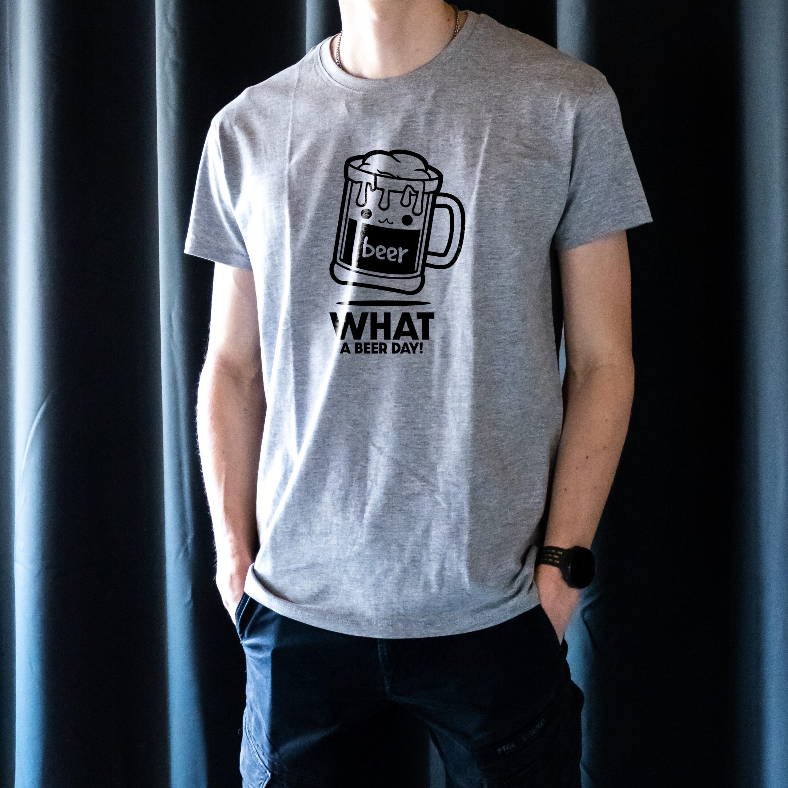 t-shirt homme bière vendredi